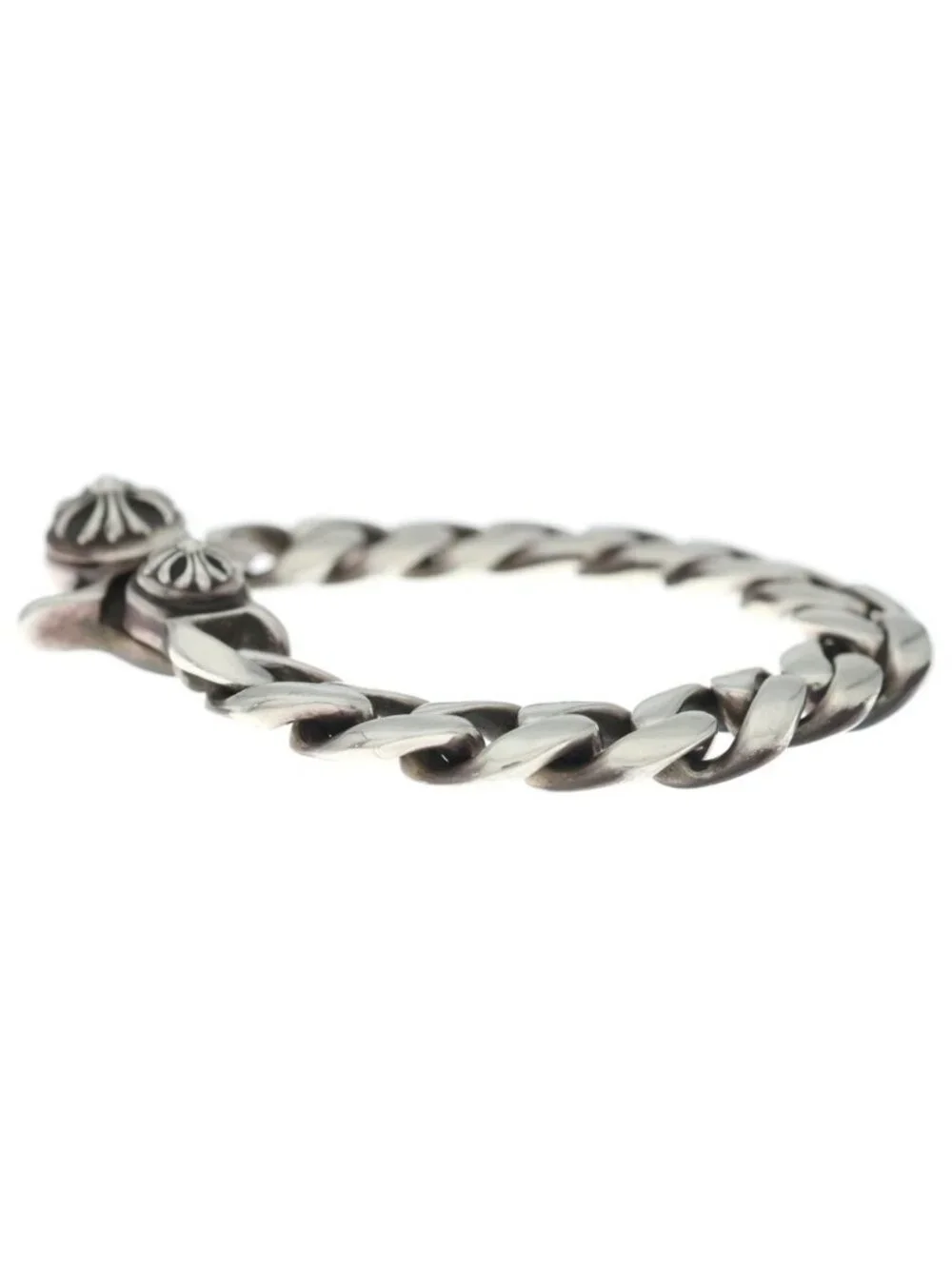 Chrome Hearts Clsc Chn Lnk Sml Classic Link Small Clip Bracelet Silver